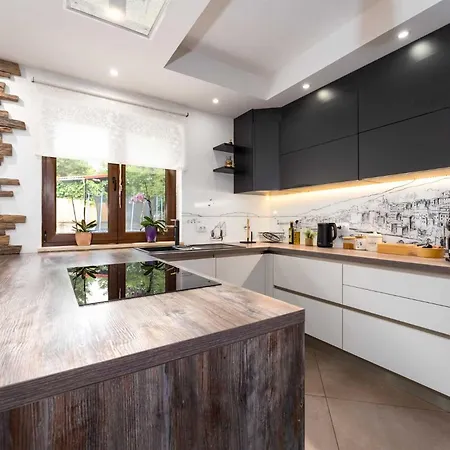 Villa With Swimming Pool And Children's Playground, In A Quiet Area - By Traveler Tourist Agency Krk - Id 2686 *