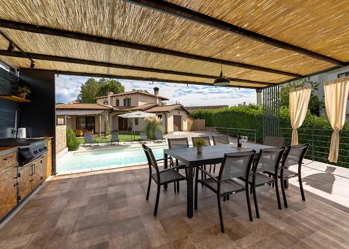 With Swimming Pool And Children's Playground, In A Quiet Area - By Traveler Tourist Agency Krk - Id 2686 * Kastav