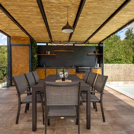 With Swimming Pool And Children's Playground, In A Quiet Area - By Traveler Tourist Agency Krk - Id 2686 Villa
